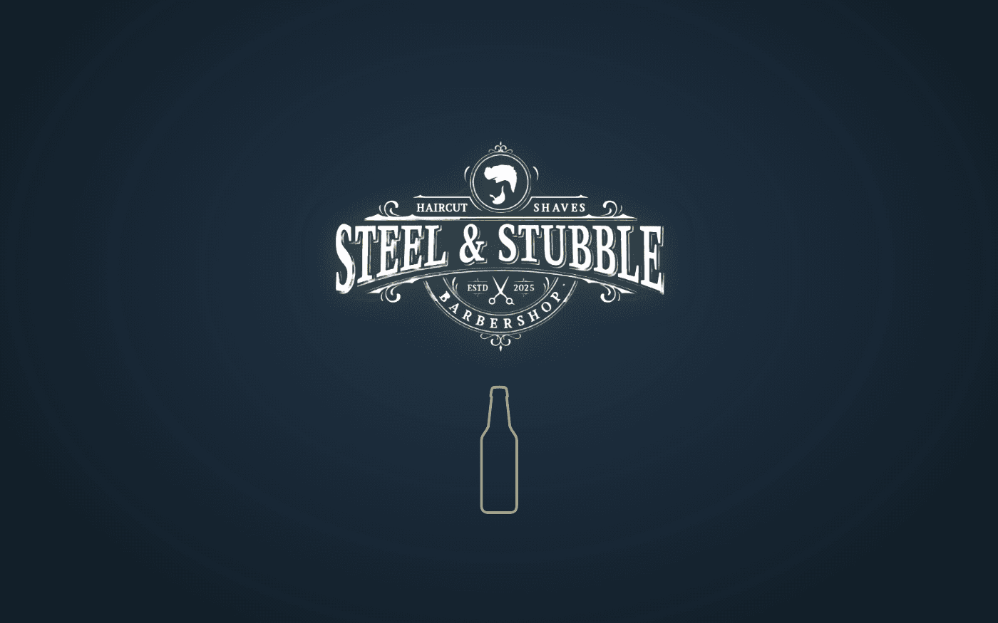 Client Spotlight: Barbershop website screenshot