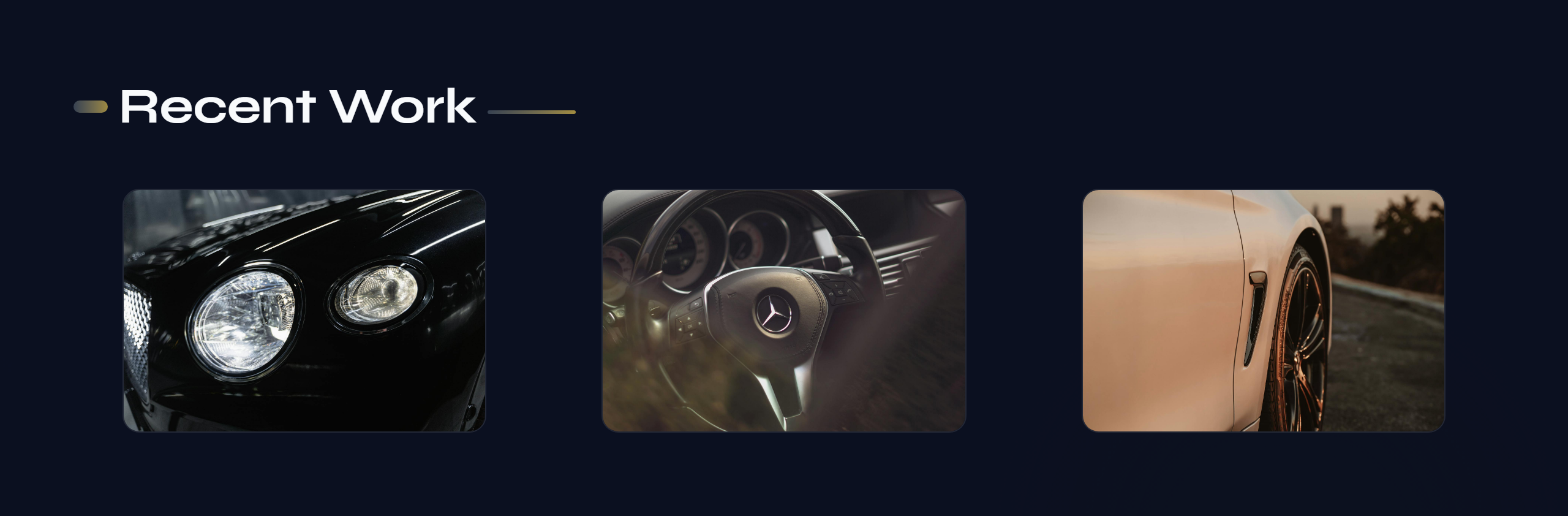 Auto Detailing Template — Luxury Concierge preview