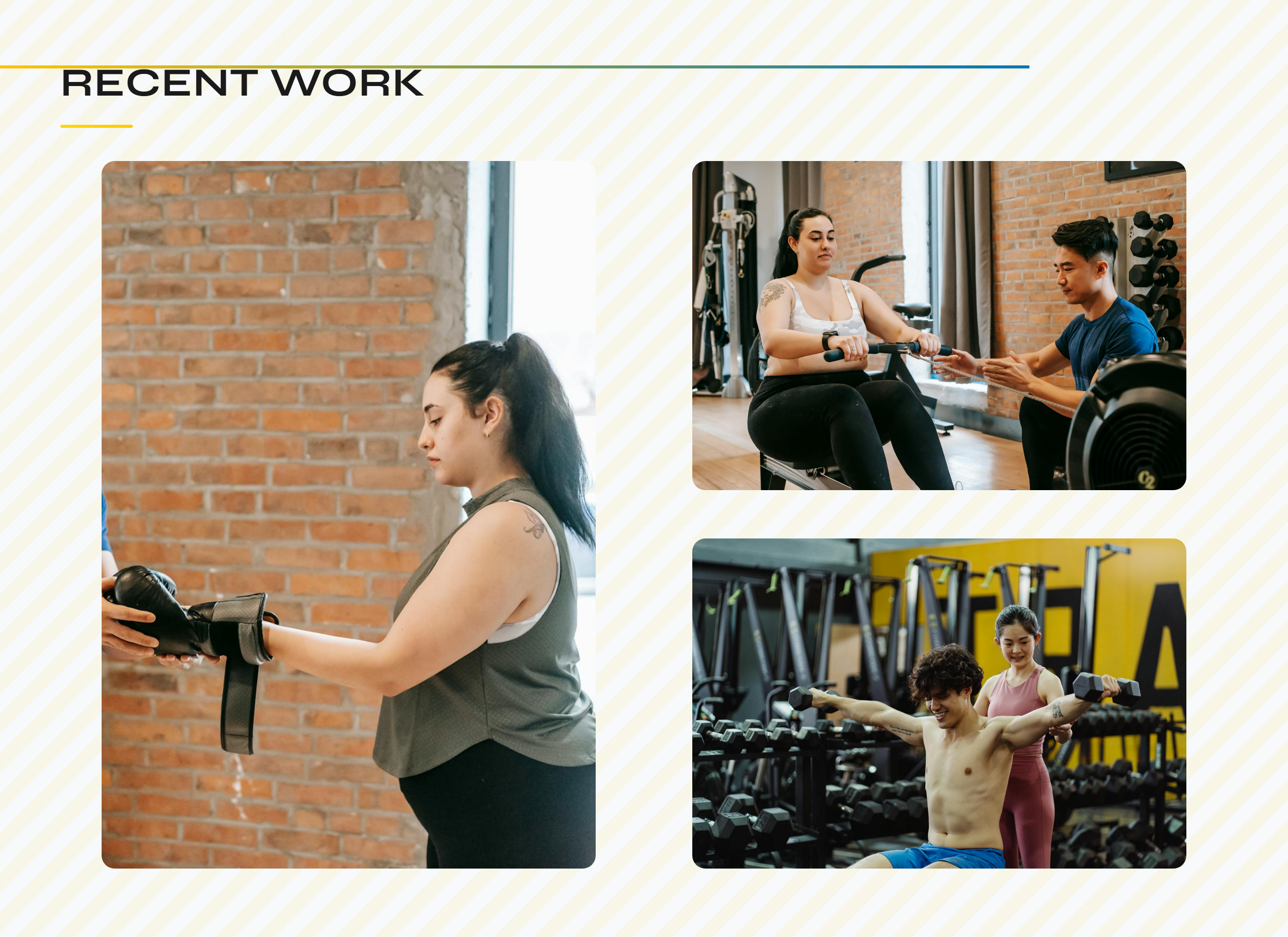 Fitness Template — Community Gym preview