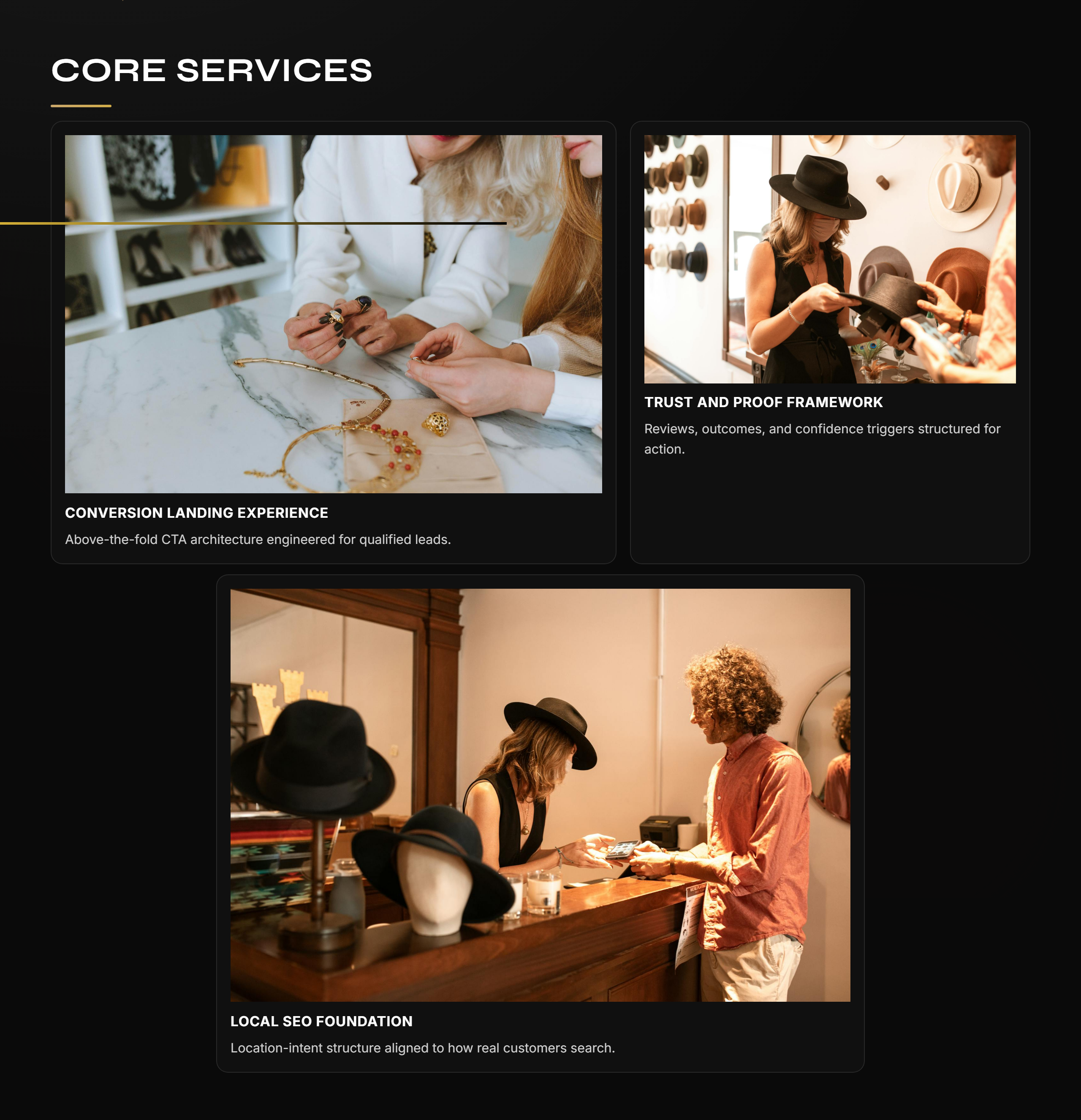 Retail Template — Luxury Boutique preview