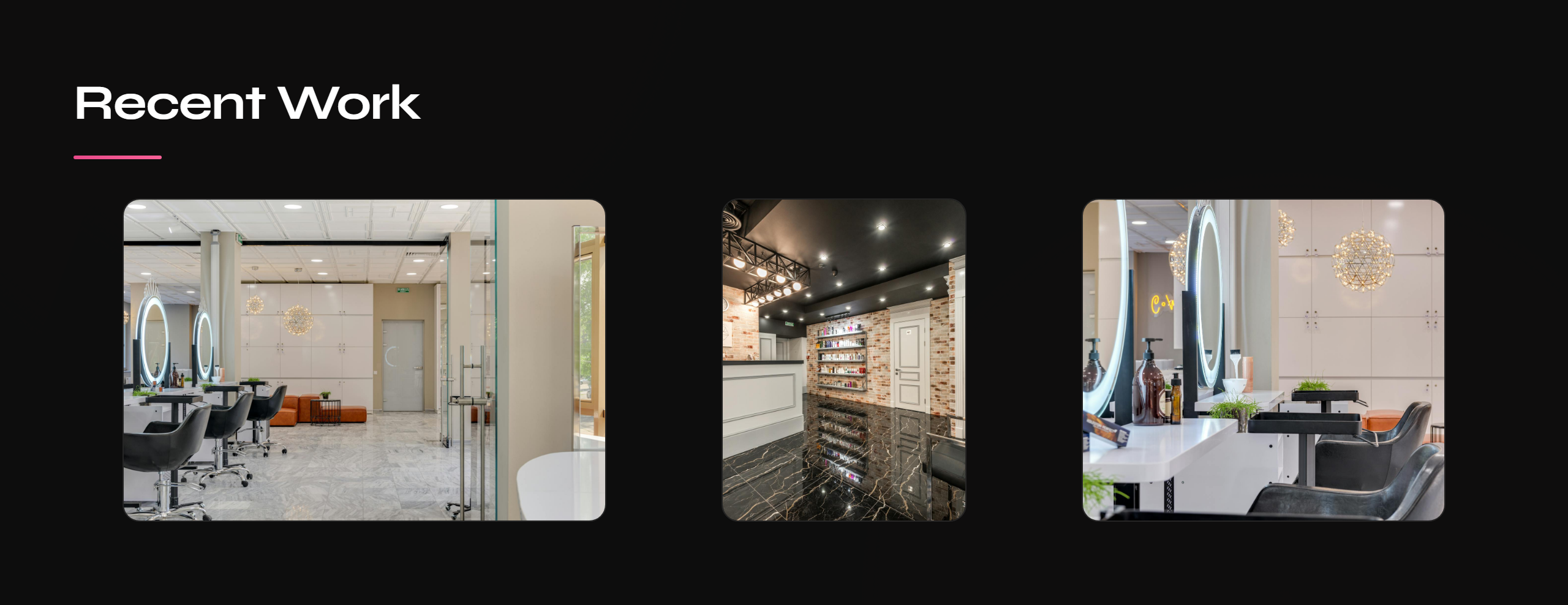 Salon & Spa Template — Urban Chic preview